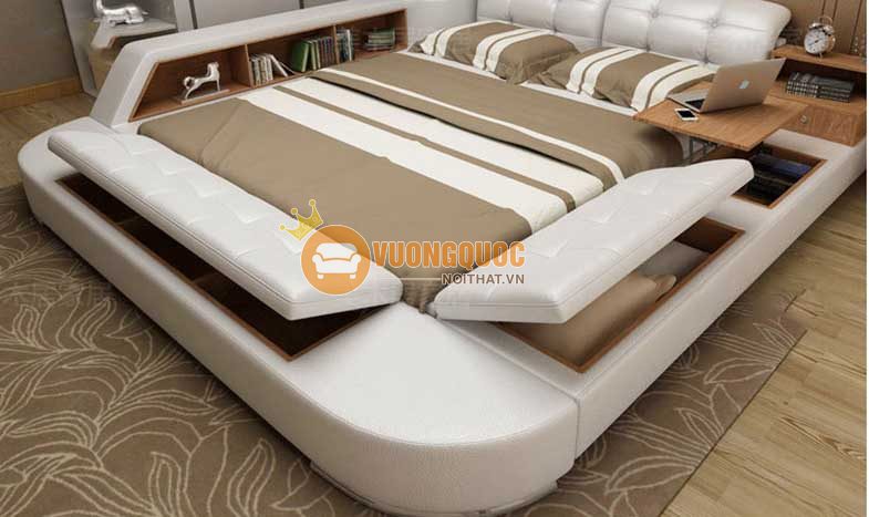 Giường ngủ gỗ đa năng tiện lợi YFC Y009-3